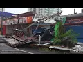 STOCK - 9-20-2017 San Juan Puerto Rico Hurricane Maria damage flooding clean up