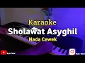 Lagu Karaoke - Sholawat Asyghil Nada Cewek + Lirik Video | Korg Micro Arranger