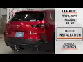 2023-2025 Mazda CX-50 U-Haul Trailer Hitch Installation CQT76624