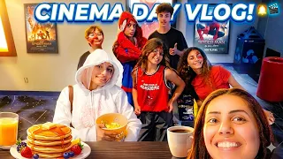 Going for breakfast then movies to watch spider man  🕷️🍿