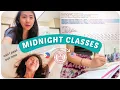 CLASSES AT MIDNIGHT productive day routine as a student abroad at Cornell University