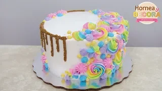 pastel decorado con merengue 95