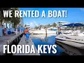 Boat Rental in the FLORIDA KEYS on Rough Water 4K