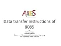 Data transfer instructions of 8085 by Ms Tania Gupta