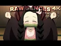 Lagu Nezuko | Raw scenes 4K | Demon slayer | S3EP3 ( Anime Raw Clips )