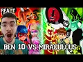 I DISAGREED - Ben 10 VS Miraculous Who WINS Cartoon Time React