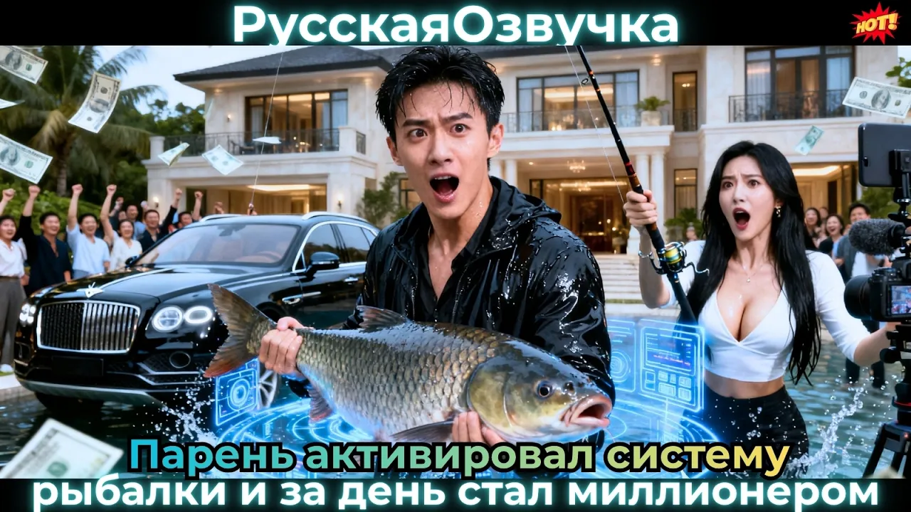 Парень активировал систему рыбалки и за день стал миллионером! #ceo #drama #дорама poster