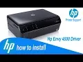 HP Envy 4500 Driver How To Install Step by Step 2024