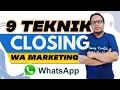 Download Lagu 🔴 9 TEKNIK CLOSING WHATSAPP MARKETING YANG WAJIB ANDA KETAHUI SEBAGAI ONLINE SHOP