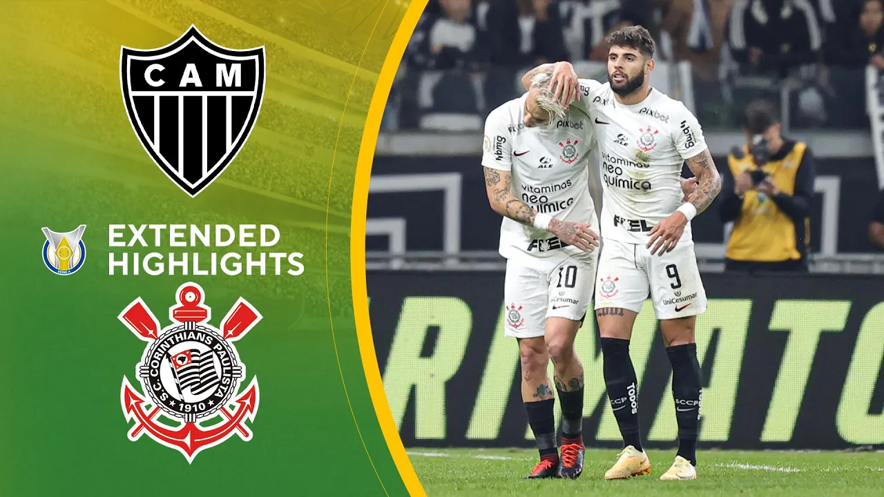 Atlético Mineiro vs. Corinthians: Extended Highlights | Brasilerao Série A | CBS Sports Golazo