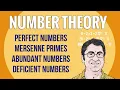 Perfect Numbers Mersenne Primes Abundant Numbers Deficient Numbers NUMBER THEORY