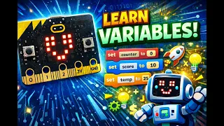 Variables in MakeCode for micro bit Beginner Tutorial