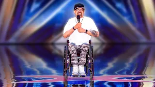 The Audience Saw A Man In A Wheelchair... Then He Owned The Entire Room!