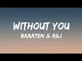 Download Lagu Braaten \u0026 Aili - Without You  Lyrics Song[Avicii Tribute]