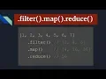 Javascript filter map and reduce on real world examples