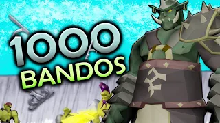 Loot From 1 000 Bandos General Graardor ft Tumeken s Shadow