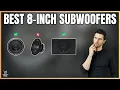 Best 8-Inch Subwoofers in 2026 - Top 7 Options for Cars Trucks Home Theaters