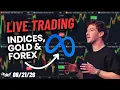 LIVE Trading Gold Nasdaq Forex A1 Trading Show