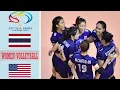Thailand vs Singapore Highlights | Women's Volleyball Sea Games 2025