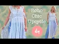 BEGINNER FRIENDLY How To Turn A Dress Into A Boho Chic Topper or Pinafore