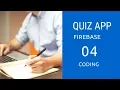 Mini Quiz App using Firebase in Android Studio Tutorial Coding