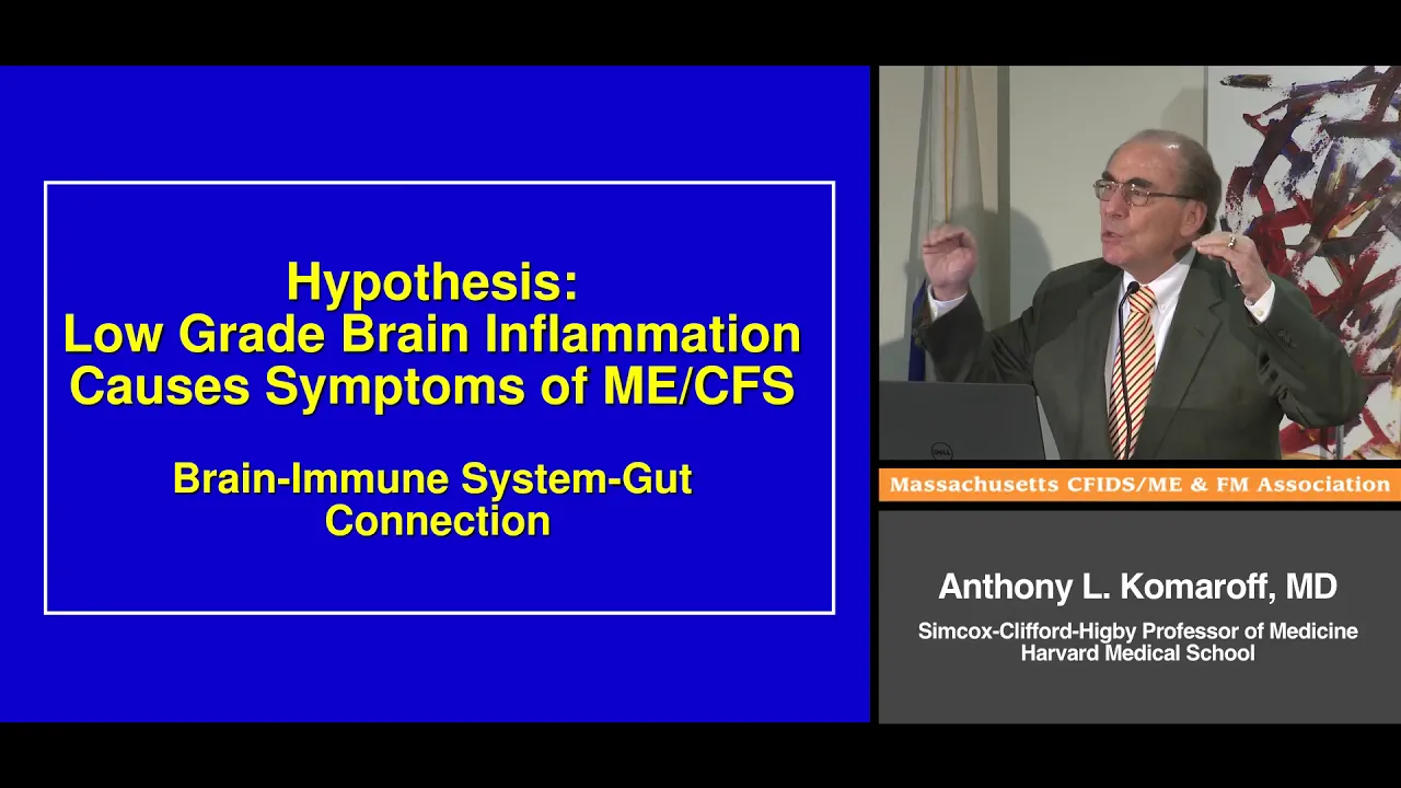 ME/CFS: A Surge of Interest and Knowledge (Lecture) | Anthony L. Komaroff, MD