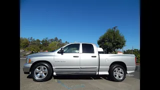 2003 Dodge Ram 1500 Hemi V8 pick up truck overview and walk around