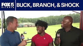 Falcons WR Zachariah Branch breaks down season expectations FOX 5 News