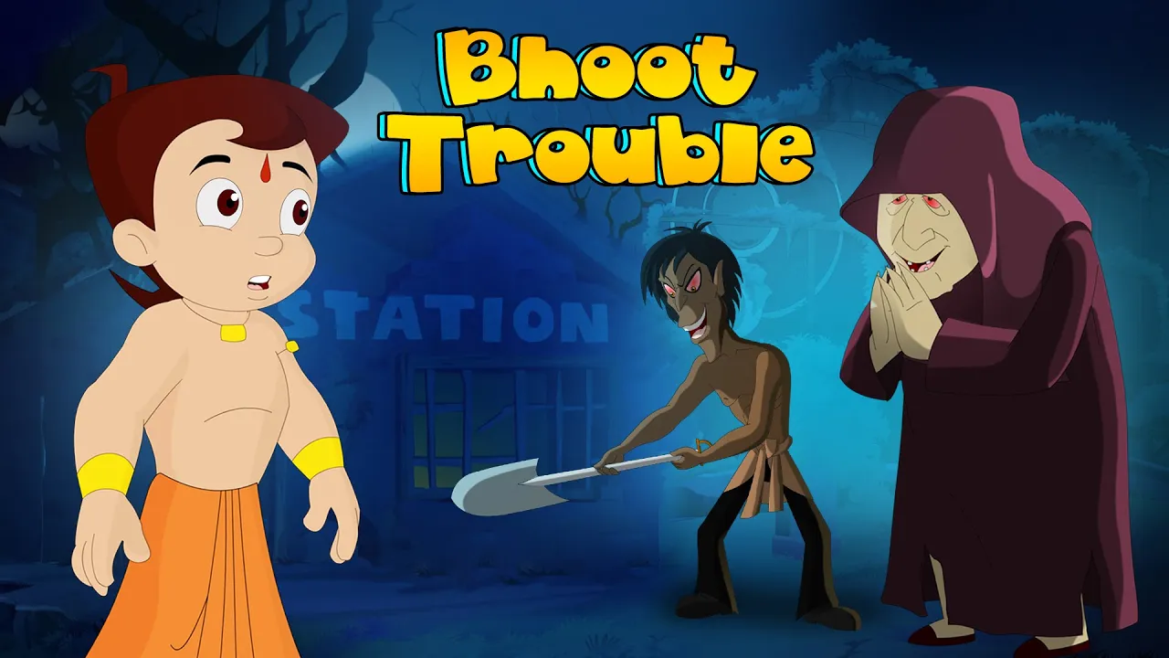 Chhota Bheem - Dholakpur Mein Bhoot Trouble | ढोलकपुर हुआ भुत से परेशन | Cartoon for Kids in Hindi