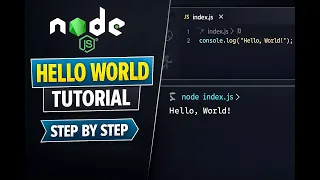 Node js Hello World Tutorial Create Your First Node App 2025 Guide