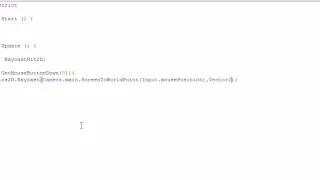 Unity Tutorial How to Detect Click or Touch on a GameObject JavaScript