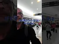 JFK Airport first delay because of the storms with a Tornado funnel on the runway
