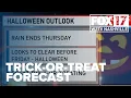 Halloween forecast for Middle Tennessee brings no tricks rain moves out by Friday