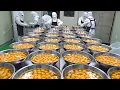 Download Lagu 레인보우케이크 Amazing mass production! Fantastic Rainbow Cake Making Process - Korean cake factory