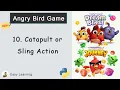 Angry Bird Game in Python Catapult or Sling Action