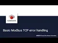 Basic Modbus TCP error handling