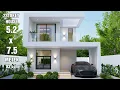 Simple and Modern Small House Design 5 2 x 7 5 Meters 2Storey House