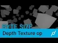 Depth texture op tutorial - Byte size