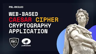 Demonstration of Web-Based Caesar Cipher Cryptography Application