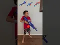 I have the biggest nerf gun
