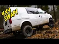 4x4 Swap for Astro and Safari Conversion Explanation and Install Journey s Offroad - Part 5