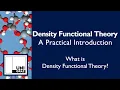Introduction to Density Functional Theory Part One Background