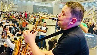 لقاء عازف الساكسفون مع الموسيقار مصطفى باسط ابداع من جديد 2022 