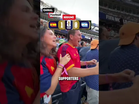 Le football, la finale de la coupe du monde argentin versus Espagne ￼