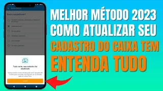 MELHOR???? COMO ATUALIZAR SEU CADASTRO DO CAIXA TEM COMO RESOLVER PASSO A PASSO 2023