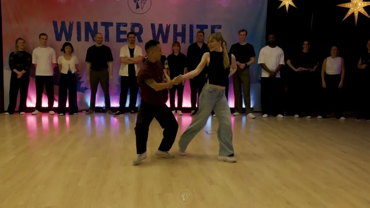 Leo Nguyen & Agnes Ylva Eraker - 3rd place Advanced Jack&Jill Finals - Winter White 2025