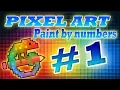 Pixel Art - Color by Number LongPlay Part 1 no Game