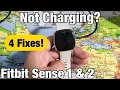 Fitbit Sense 1 2 Not Charging Charging Problems 4 Fixes