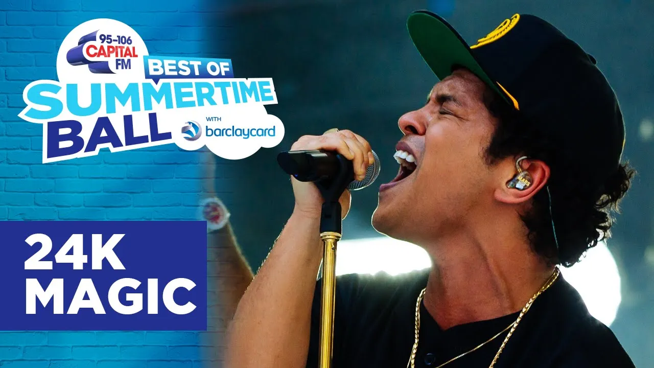 Bruno Mars - 24K Magic (Best of Capital's Summertime Ball) | Capital
