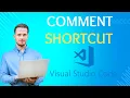 Keyboard shortcuts for making comments in Visual Code - Python